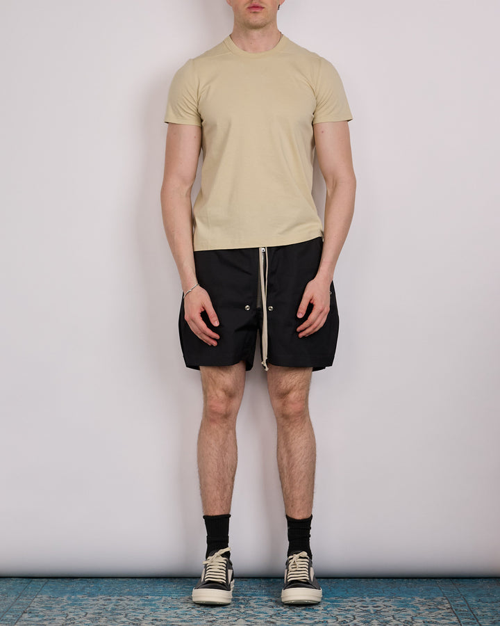 Rick Owens Bela Boxer Short TE Stretch Poplin Black