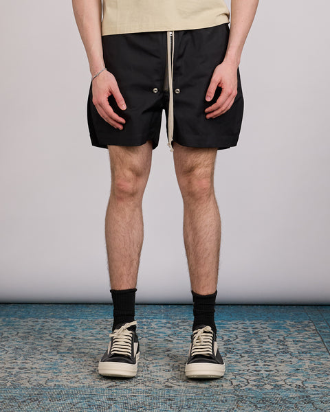 Rick Owens Bela Boxer Short TE Stretch Poplin Black – LESS 17
