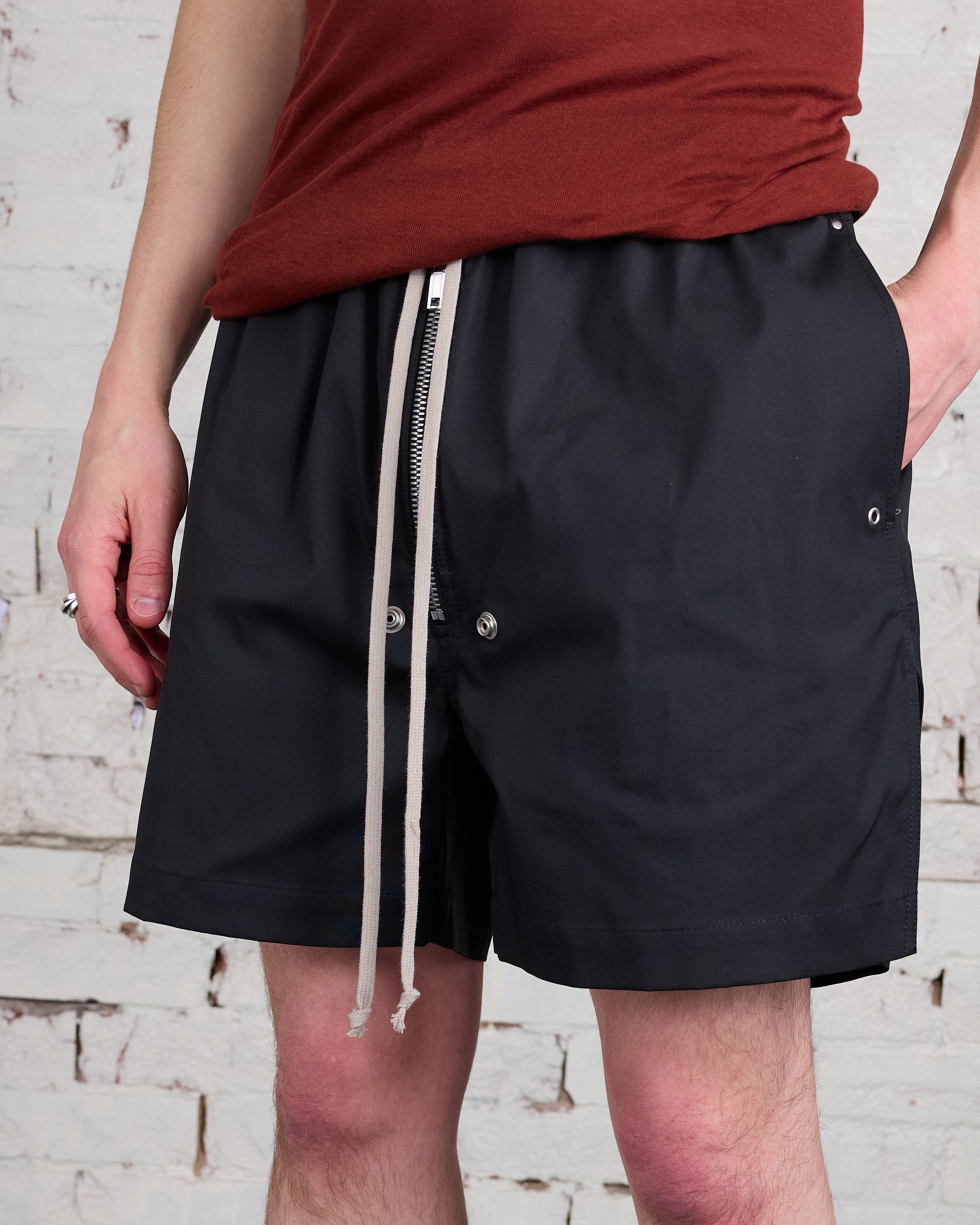 Rick Owens Bela Boxer TE Short Black