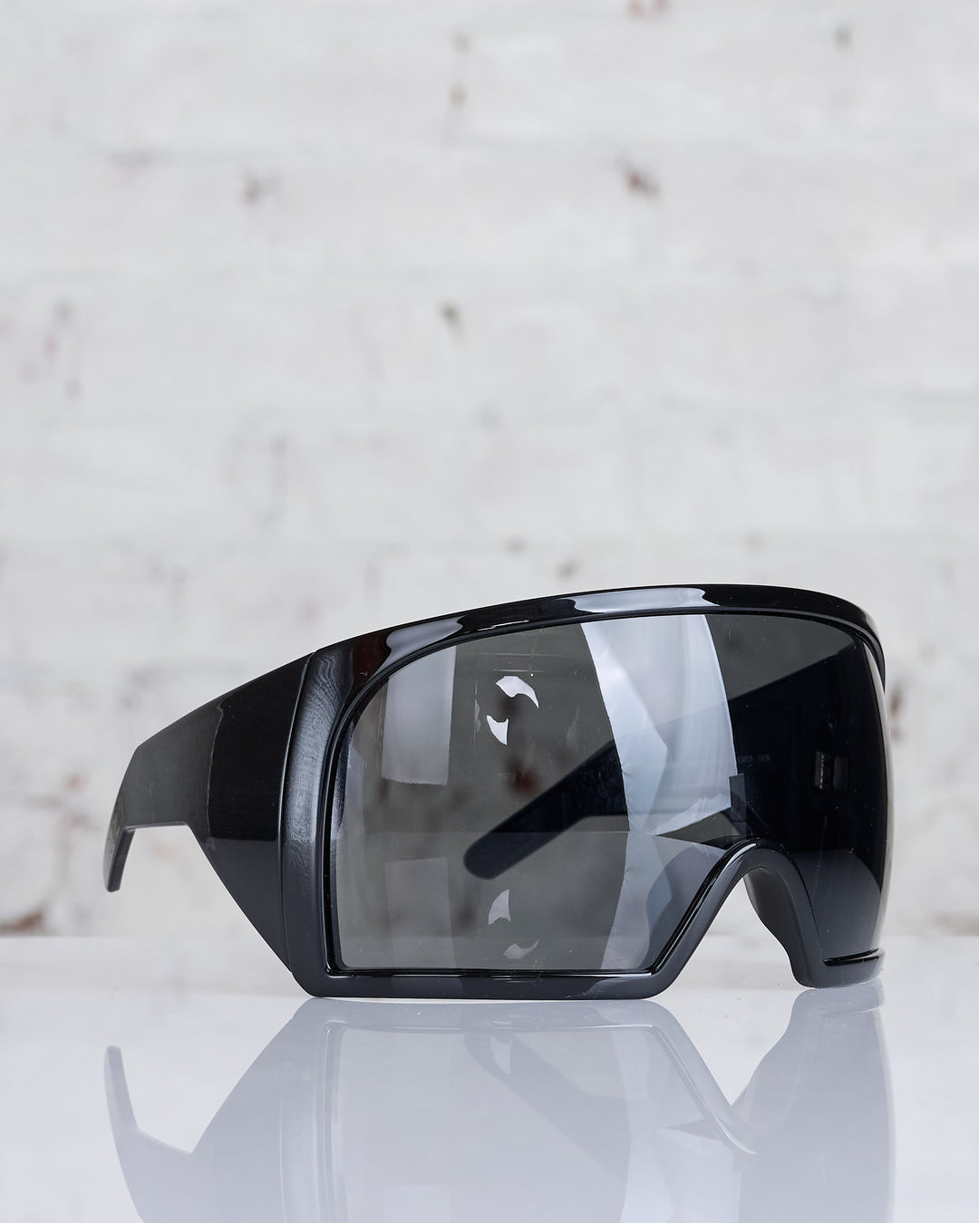 Rick Owens Runway Kriester Sunglass Black / Black