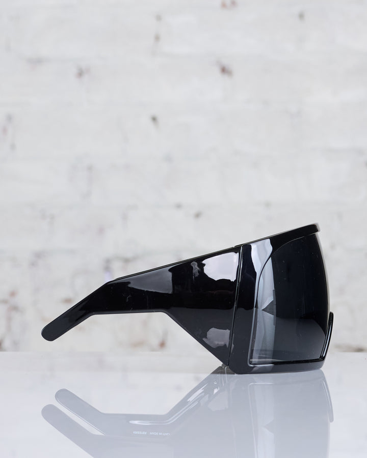 Rick Owens Runway Kriester Sunglass Black / Black