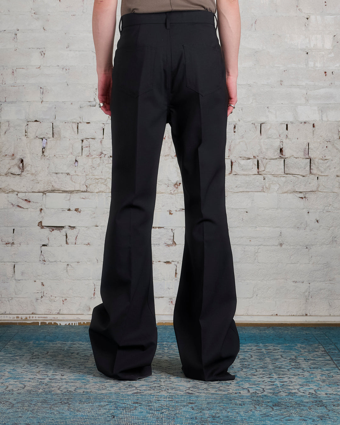 Native American Bell Bottoms /black Flare Pants/stretchy Bell
