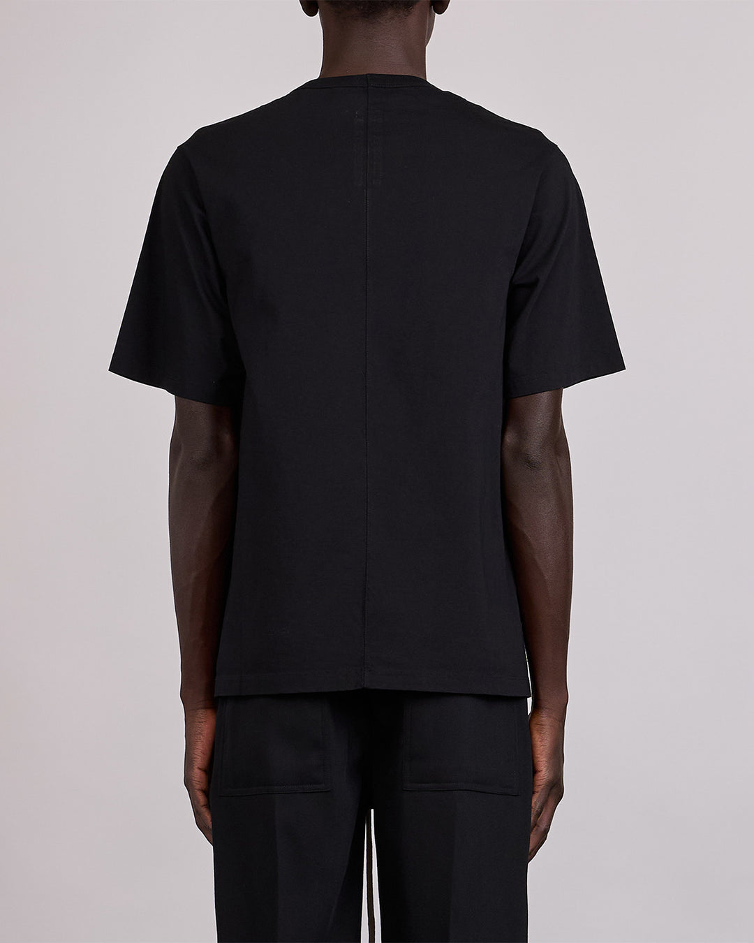 Rick Owens Brad T-Shirt JA Classic Jersey Black