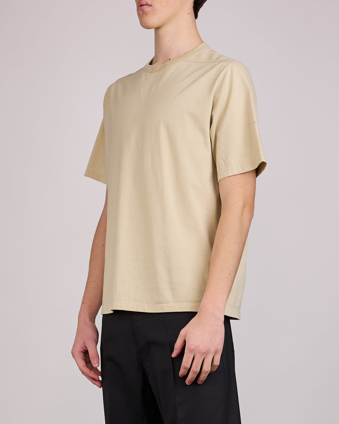 Rick Owens Brad T-Shirt JA Classic Jersey Sand