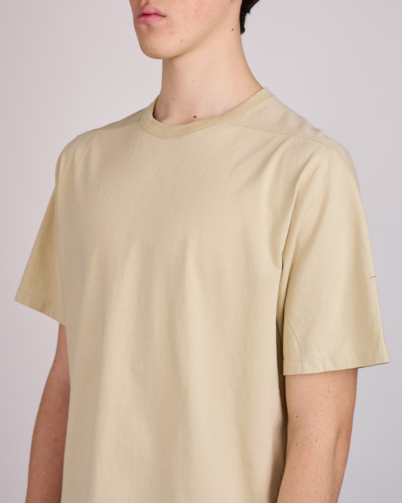 Rick Owens Brad T-Shirt JA Classic Jersey Sand – LESS 17