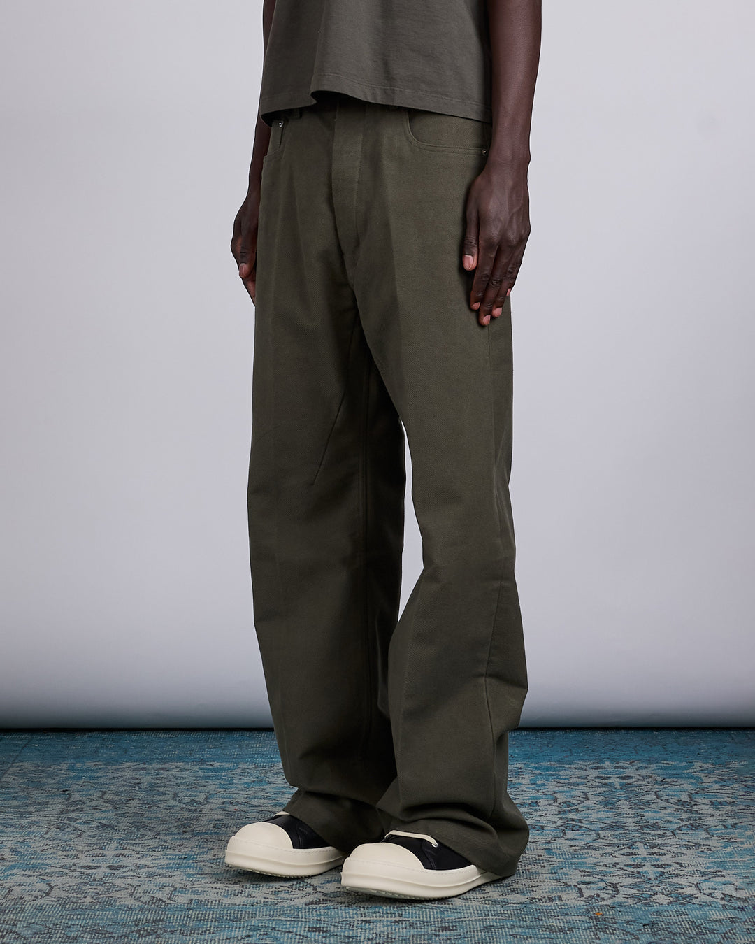 Rick Owens Brushed Heavy Twill Geth Jean Bosco