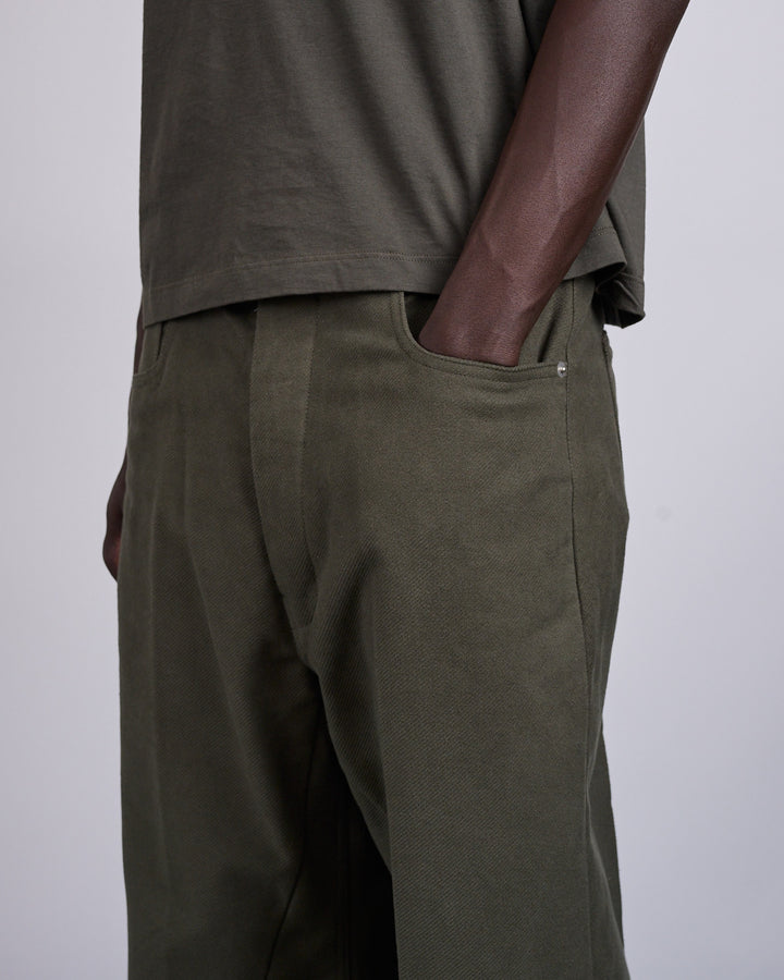 Rick Owens Brushed Heavy Twill Geth Jean Bosco