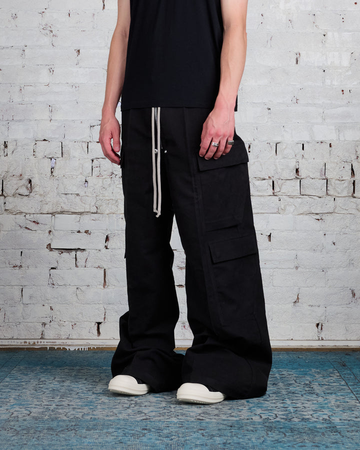 Rick Owens CargoBelas Pant Brushed Heavy Twill Black