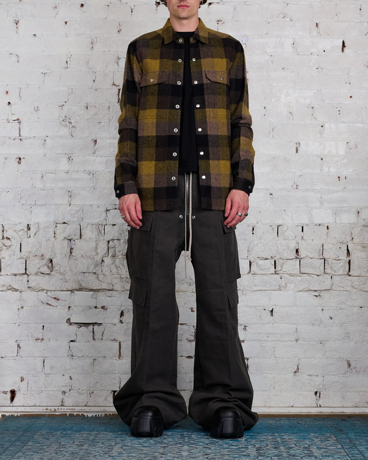 Rick Owens CargoBelas Pant Brushed Heavy Twill Dark Dust