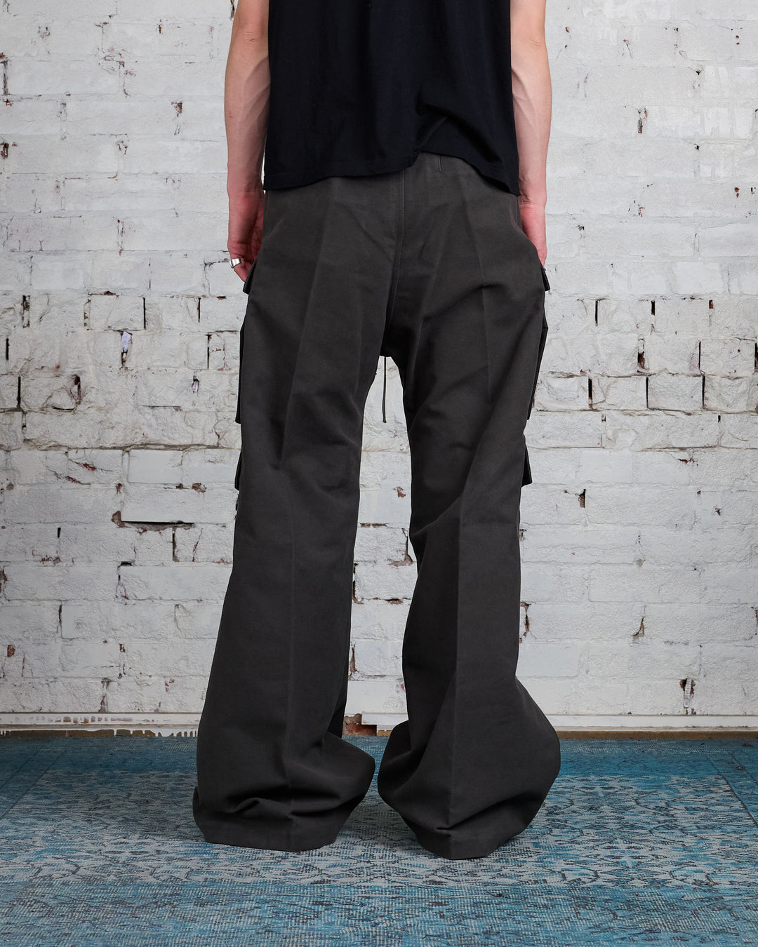 Rick Owens CargoBelas Pant Brushed Heavy Twill Dark Dust