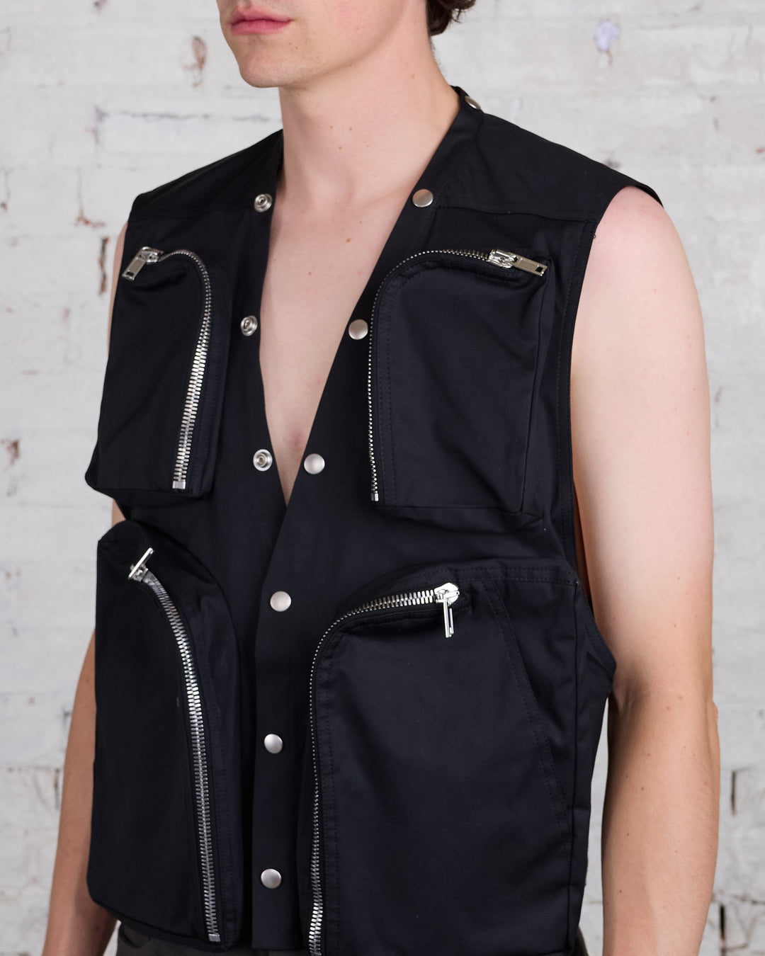 Rick Owens Cargo Vest TE Black