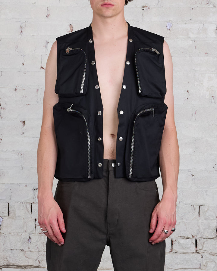 Rick Owens Cargo Vest TE Black