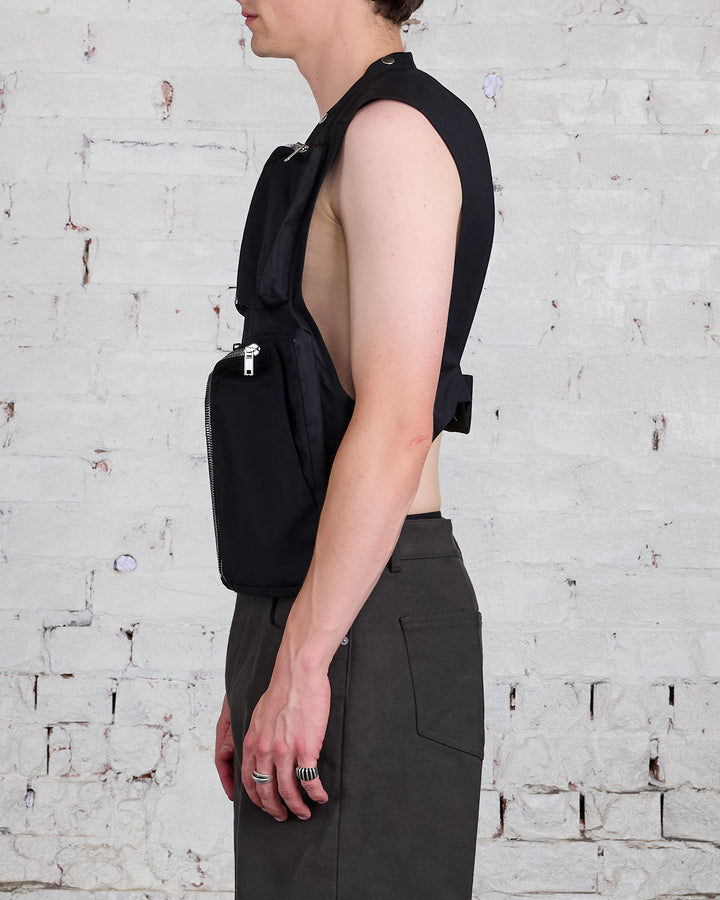 Rick Owens Cargo Vest TE Black