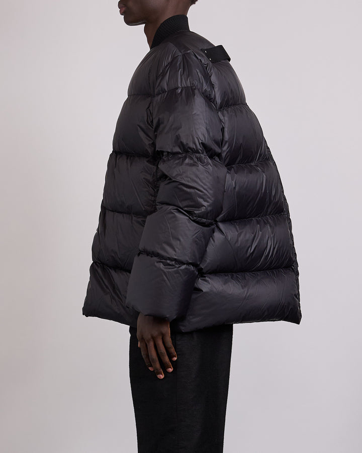 Rick Owens Classic Flight Duvet Jacket Nylon Black