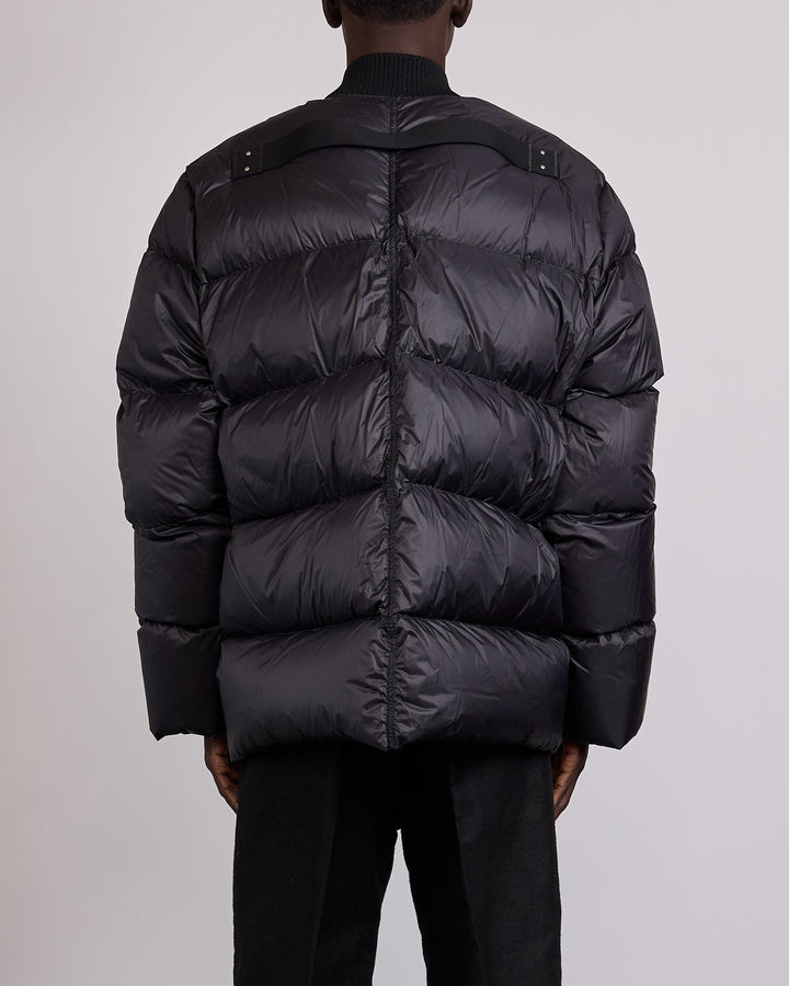 Rick Owens Classic Flight Duvet Jacket Nylon Black