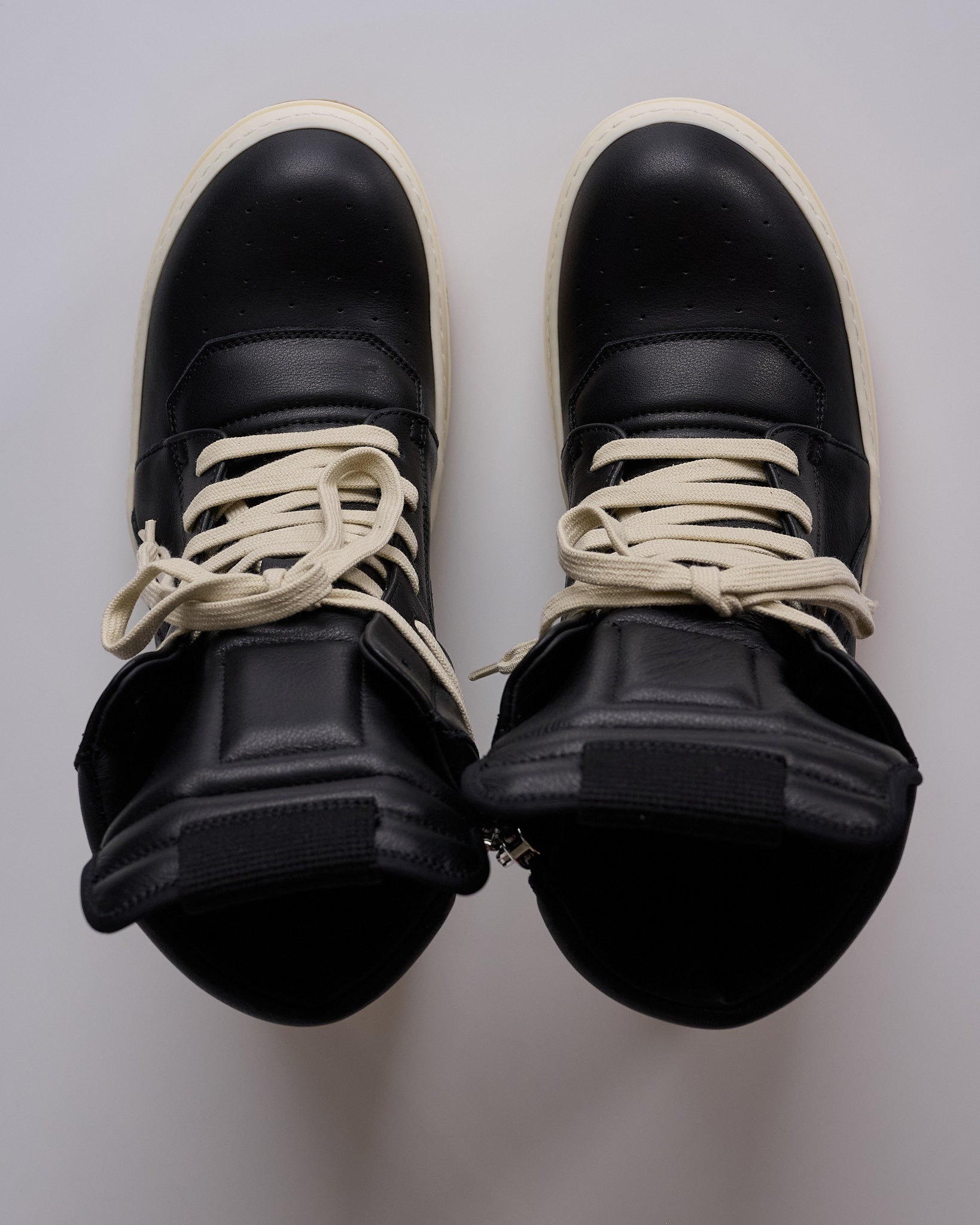 Rick Owens Creep Geobasket Black Milk – LESS 17