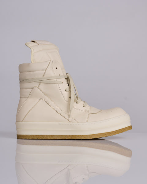 Rick Owens Creep Geobasket Milk Milk – LESS 17