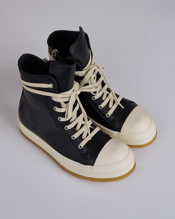 Rick Owens Creep Sneaker Black Milk Milk