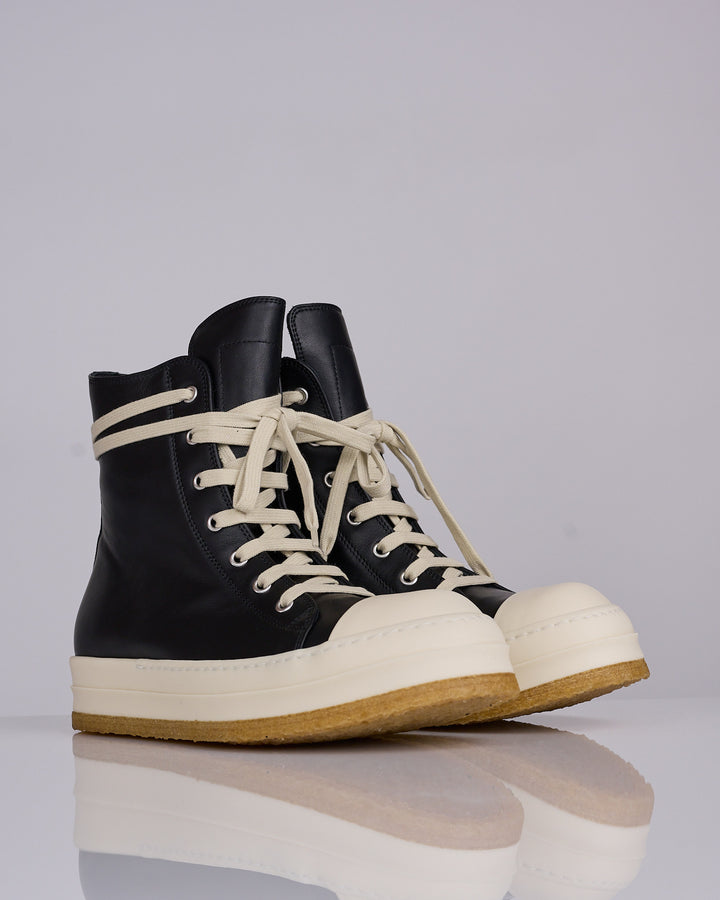 Rick Owens Creep Sneaker Black Milk Milk