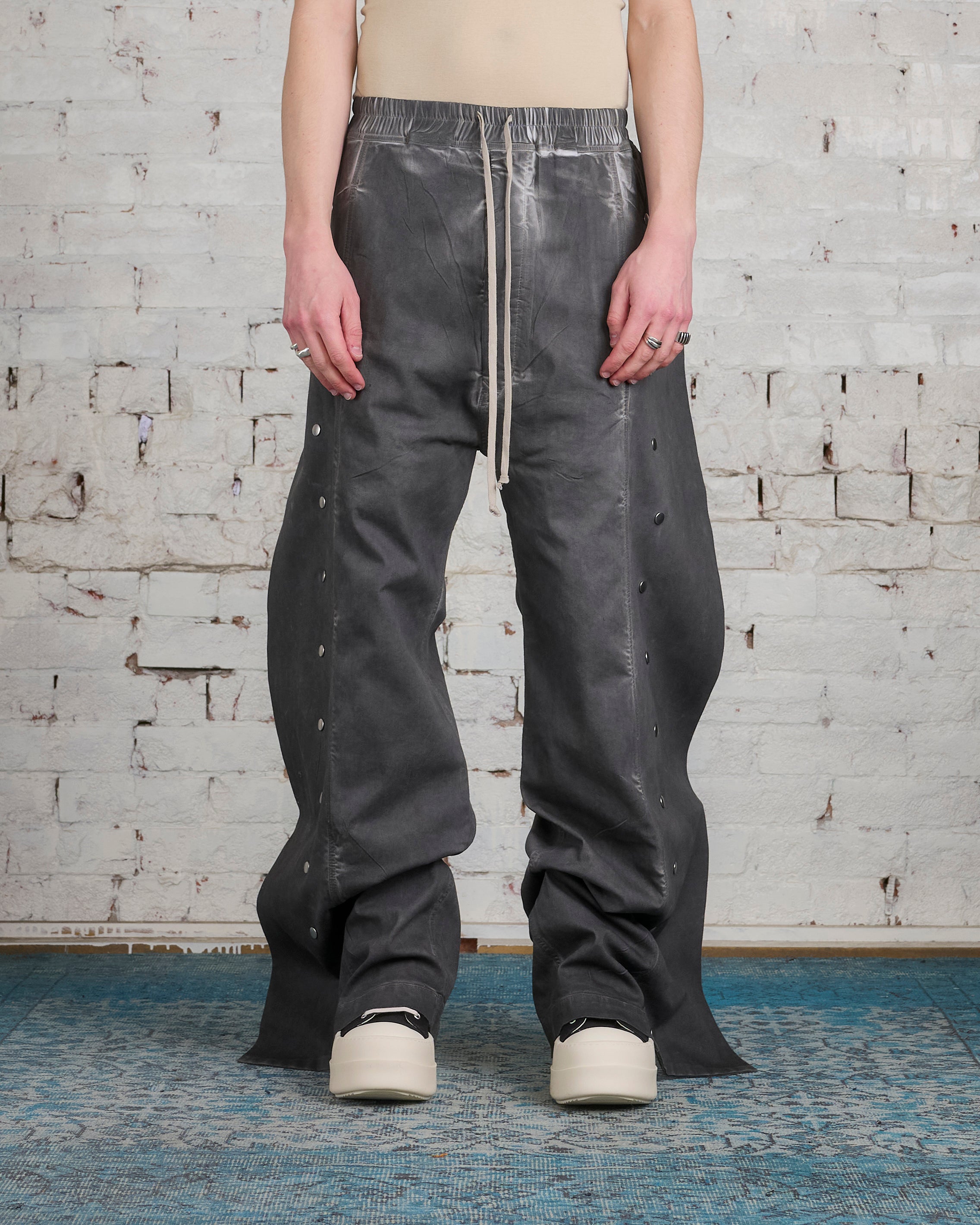 Rick Owens DRKSHDW Babel Pusher Pant Foil Denim Dark Dust – LESS 17