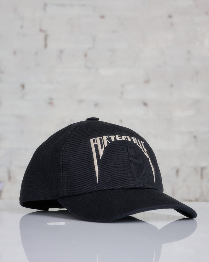 Rick Owens DRKSHDW Baseball Cap Porterville Black Pearl