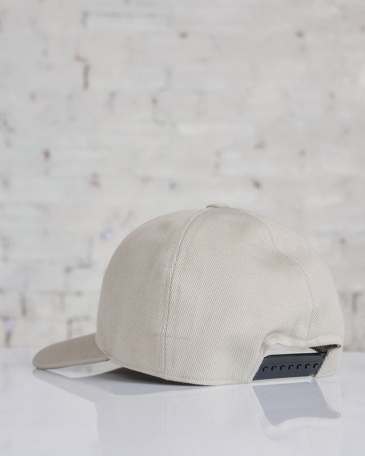 Rick Owens DRKSHDW Baseball Cap Porterville Pearl Black