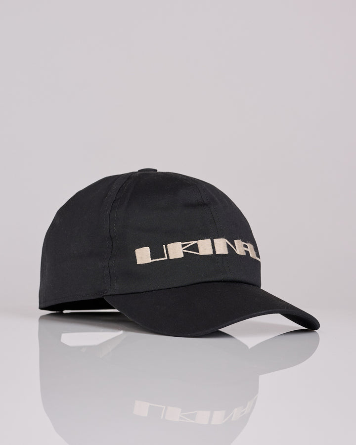 Rick Owens DRKSHDW Baseball Cap Urinal Black Pearl