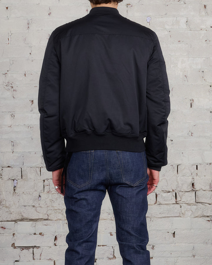 Rick Owens DRKSHDW Bauhaus Flight Jacket MU Black