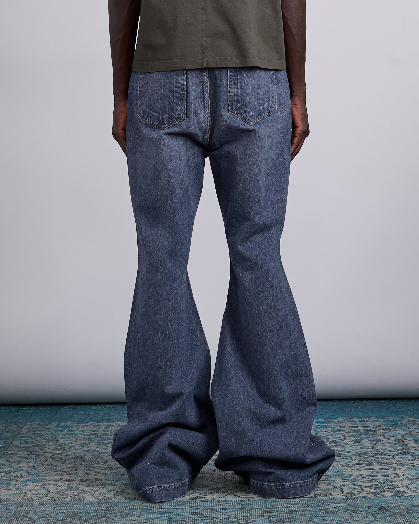 【25SS新作新品】Rick Owens コーティングBOLAN BOOTCUT RICK OWENS | BOLAN BOOTCUT PANTS