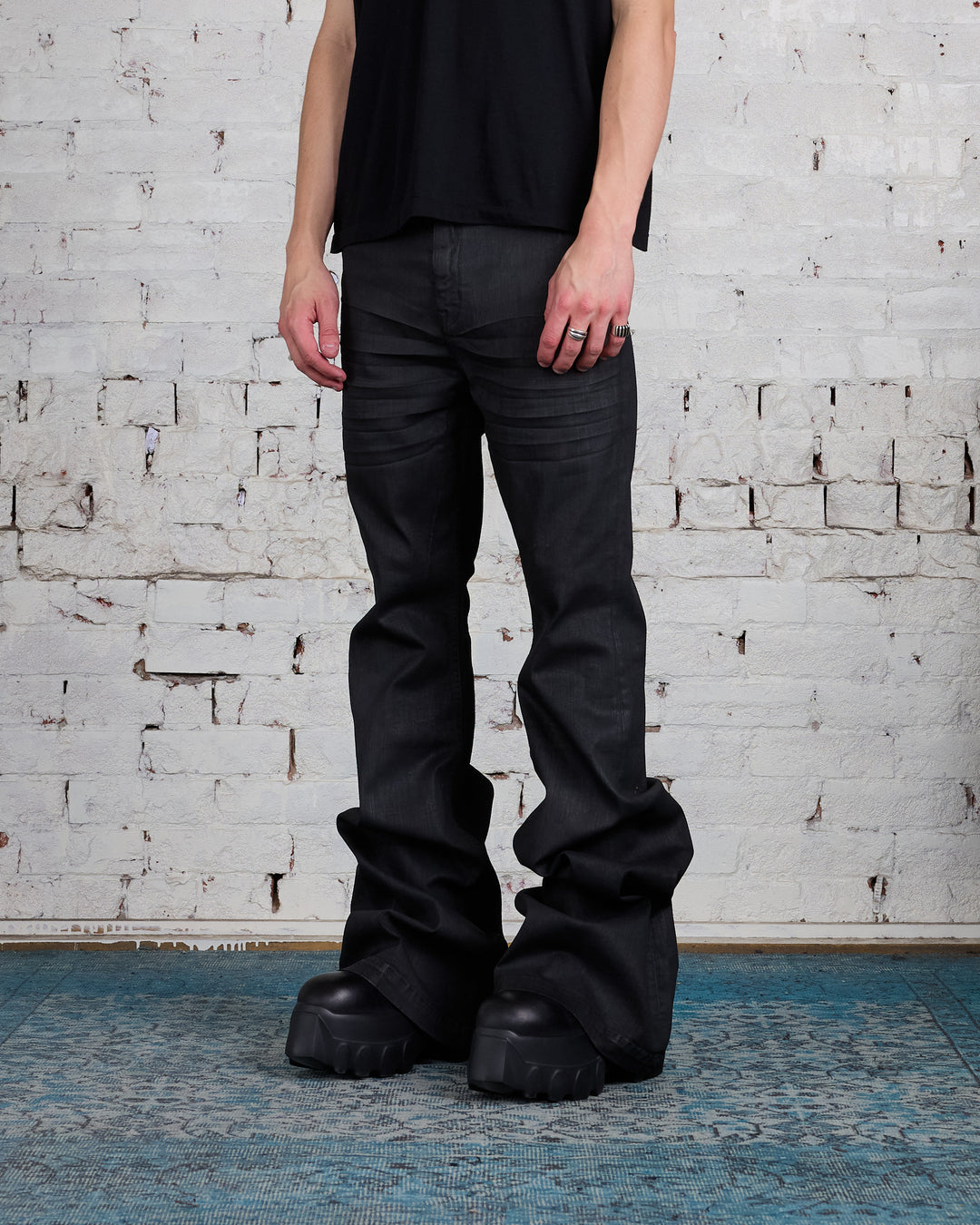 Rick Owens DRKSHDW Bolan Bootcut Jean SBW Denim