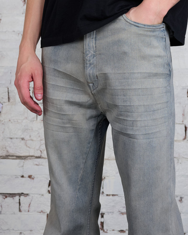 Rick Owens DRKSHDW Bolan Bootcut Jean Sky Stretch Denim