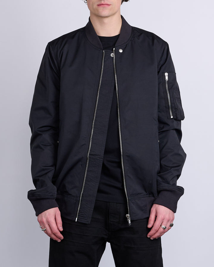 Rick Owens DRKSHDW Classic Flight Jacket MU Black