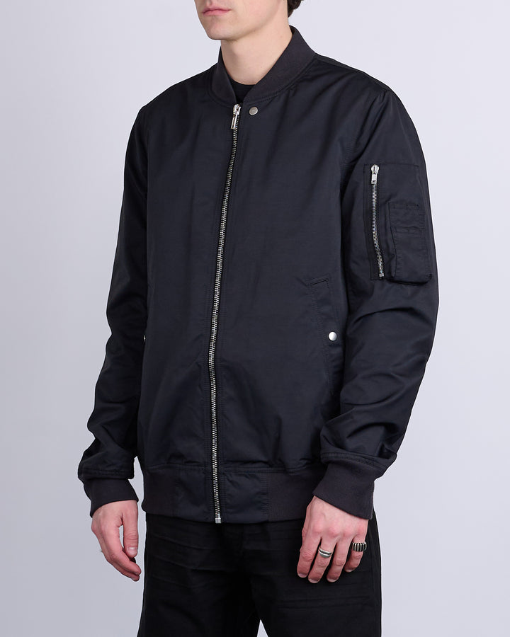 Rick Owens DRKSHDW Classic Flight Jacket MU Black