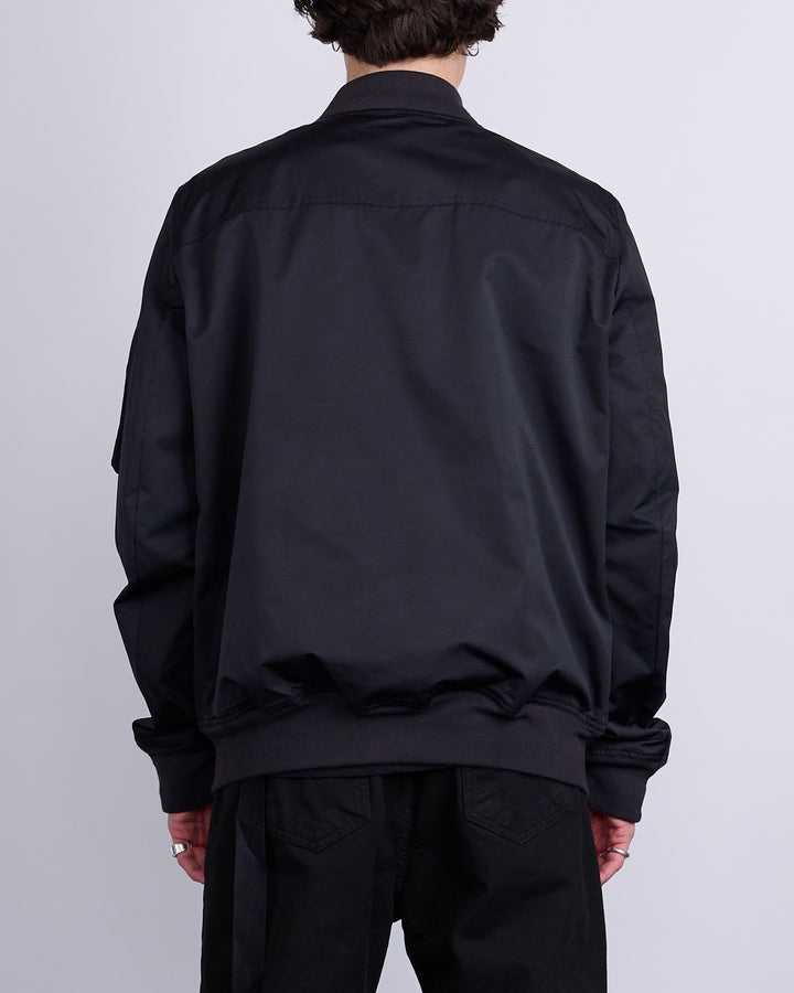 Rick Owens DRKSHDW Classic Flight Jacket MU Black