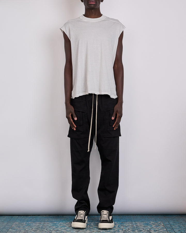 Rick Owens DRKSHDW Creatch Cargo Pant RIG Black