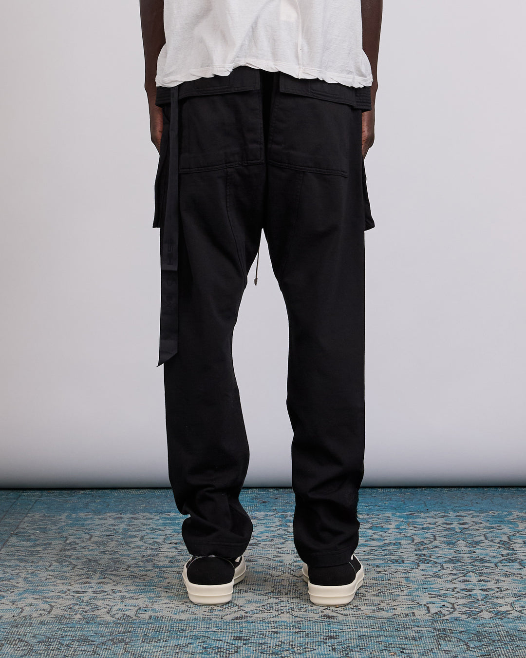 Rick Owens DRKSHDW Creatch Cargo Pant RIG Black