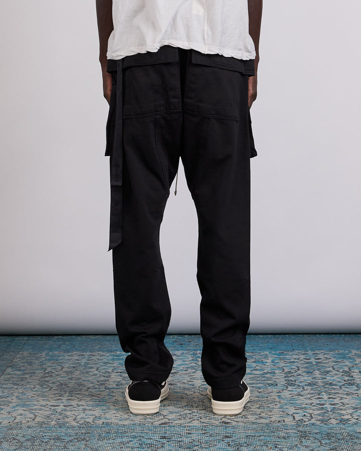 Rick Owens DRKSHDW Creatch Cargo Pant RIG Black