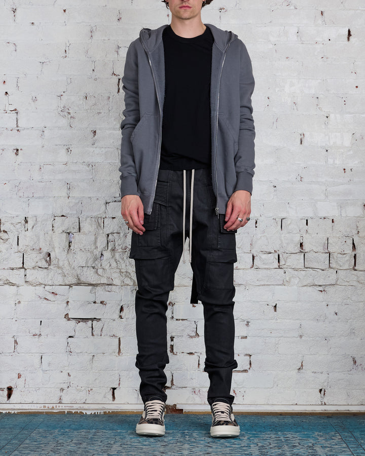 Rick Owens DRKSHDW Creatch Cargo Pant SBW Black Wax Denim