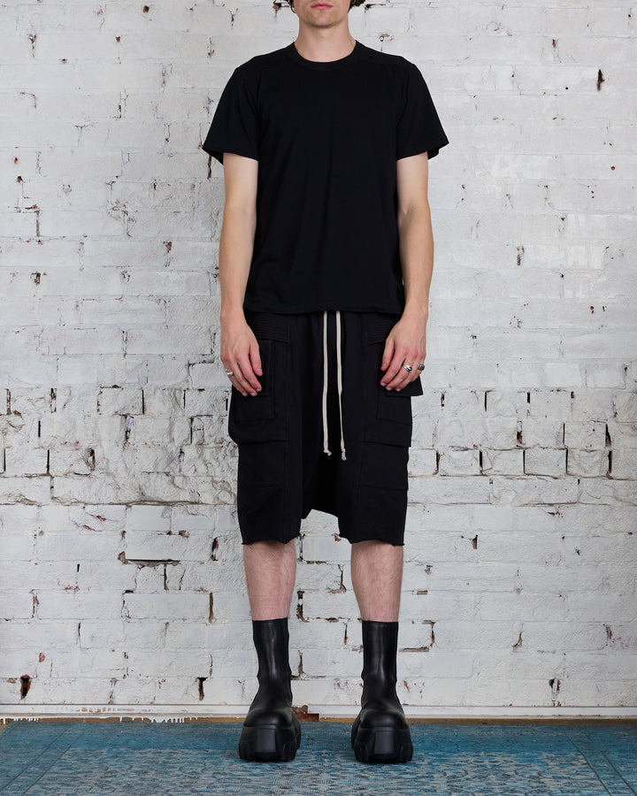 Rick Owens DRKSHDW Creatch Cargo Pod Short RIG Black