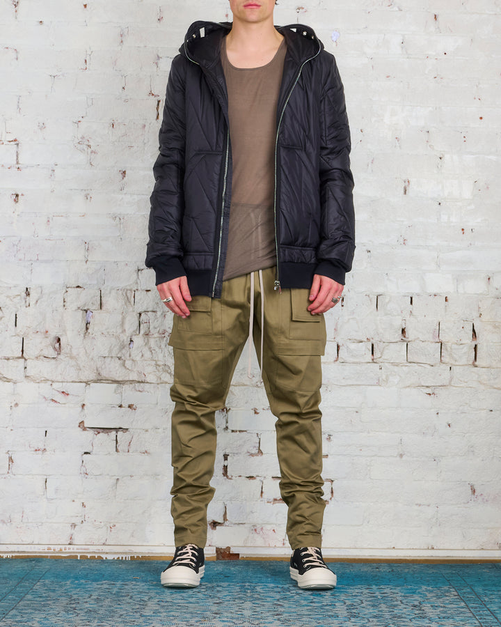 Rick Owens DRKSHDW Creatch Cargo Twill Pant Pale Green