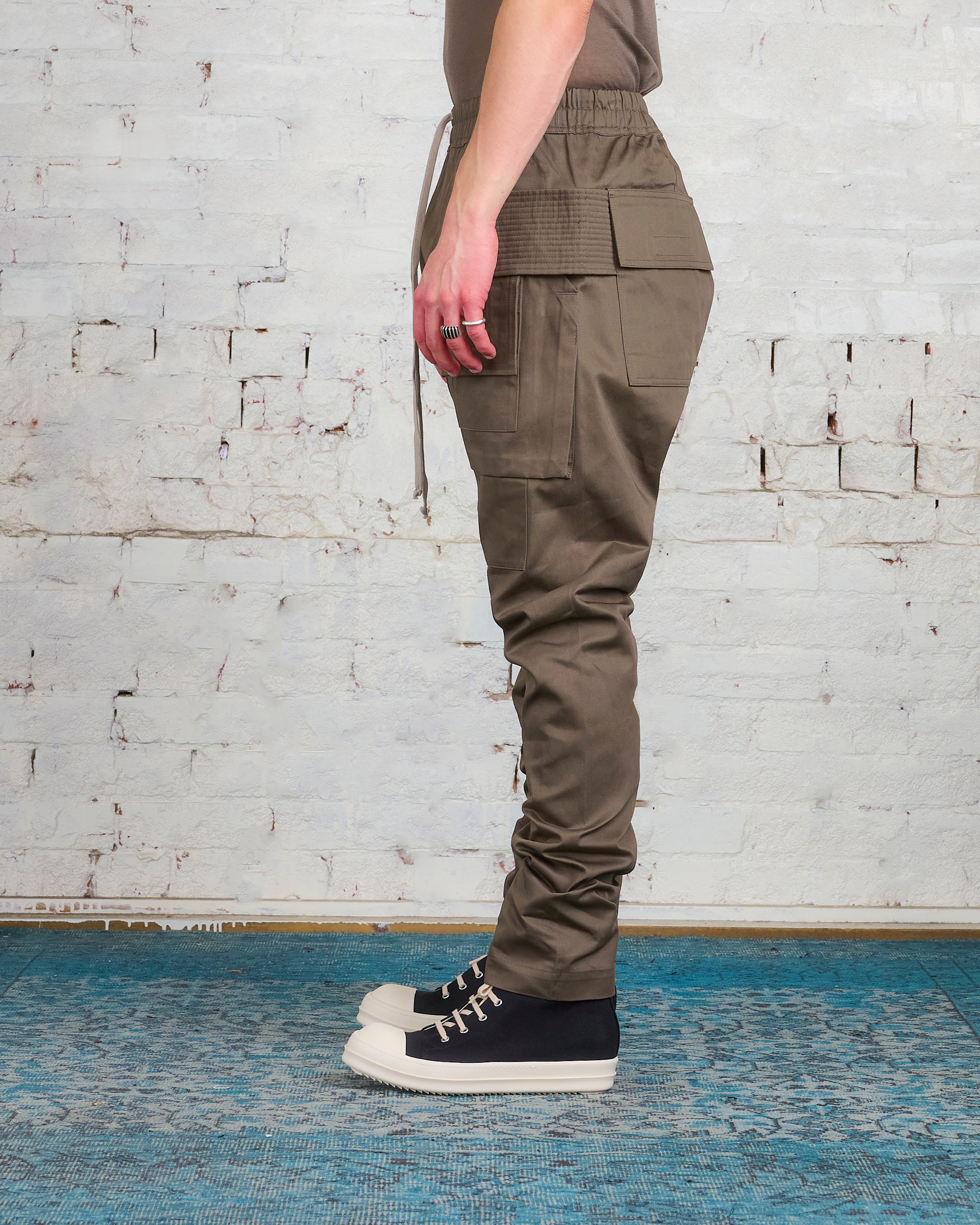 Rick Owens DRKSHDW Creatch Drawstring Cargo Trousers - Farfetch