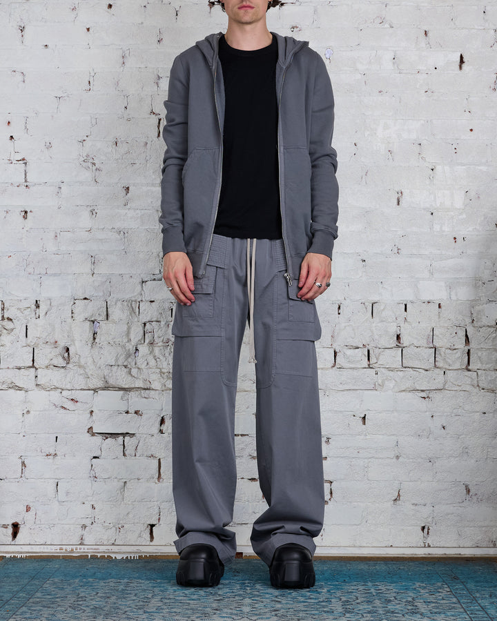 Rick Owens DRKSHDW Creatch Cargo Wide Pant Twill Stone