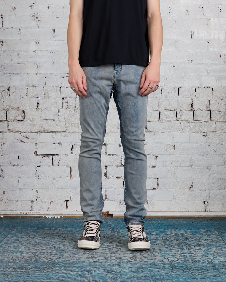 Rick Owens DRKSHDW Detroit Jean 13oz Sky Stretch Denim