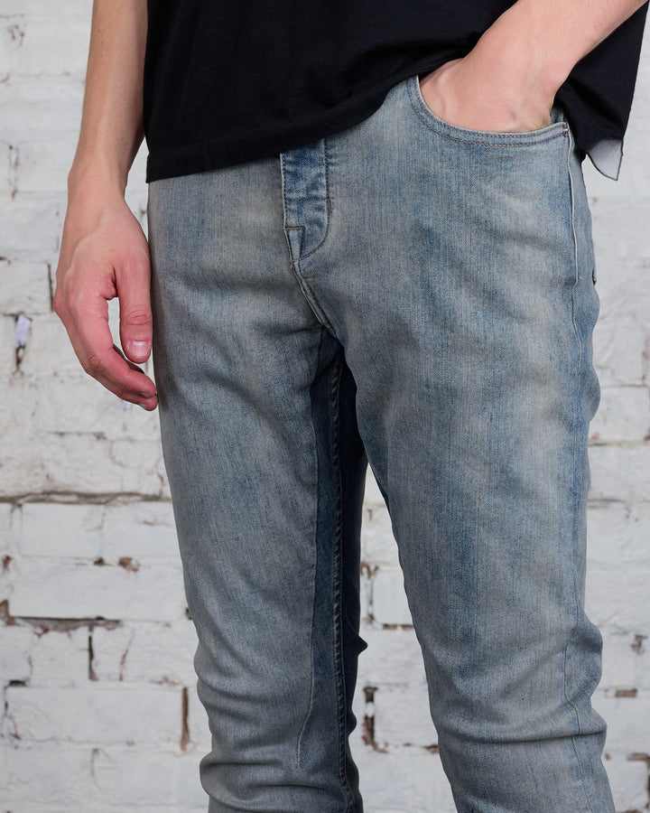 Rick Owens DRKSHDW Detroit Jean 13oz Sky Stretch Denim