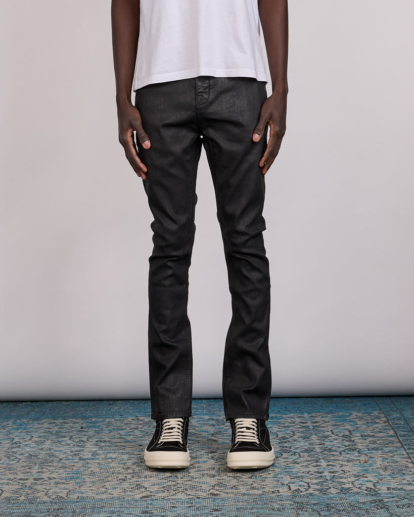 Rick Owens DRKSHDW Detroit Jean Stretch Deep Black Denim – LESS 17