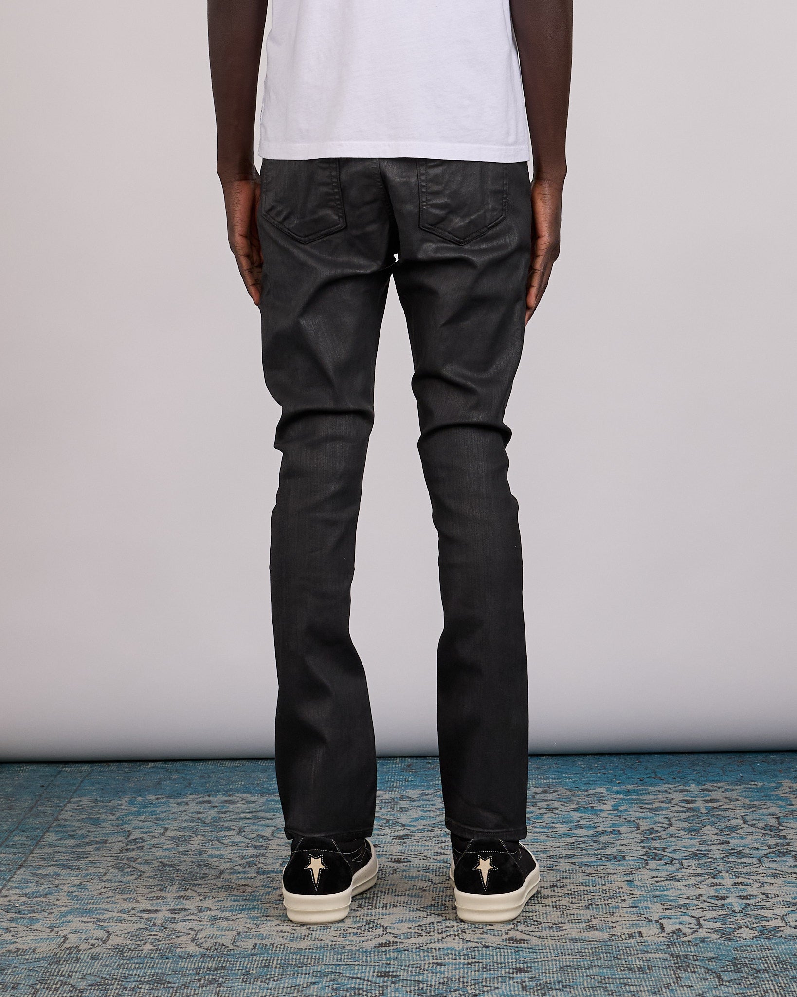 Rick Owens DRKSHDW Detroit Jean Stretch Deep Black Denim – LESS 17