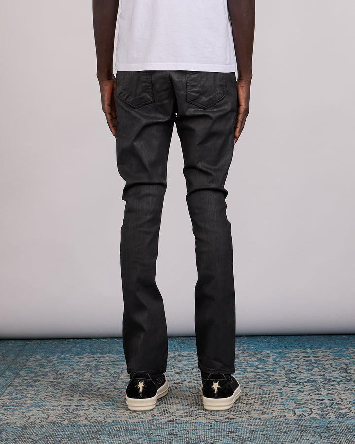 Rick Owens DRKSHDW Detroit Jean Stretch Deep Black Denim