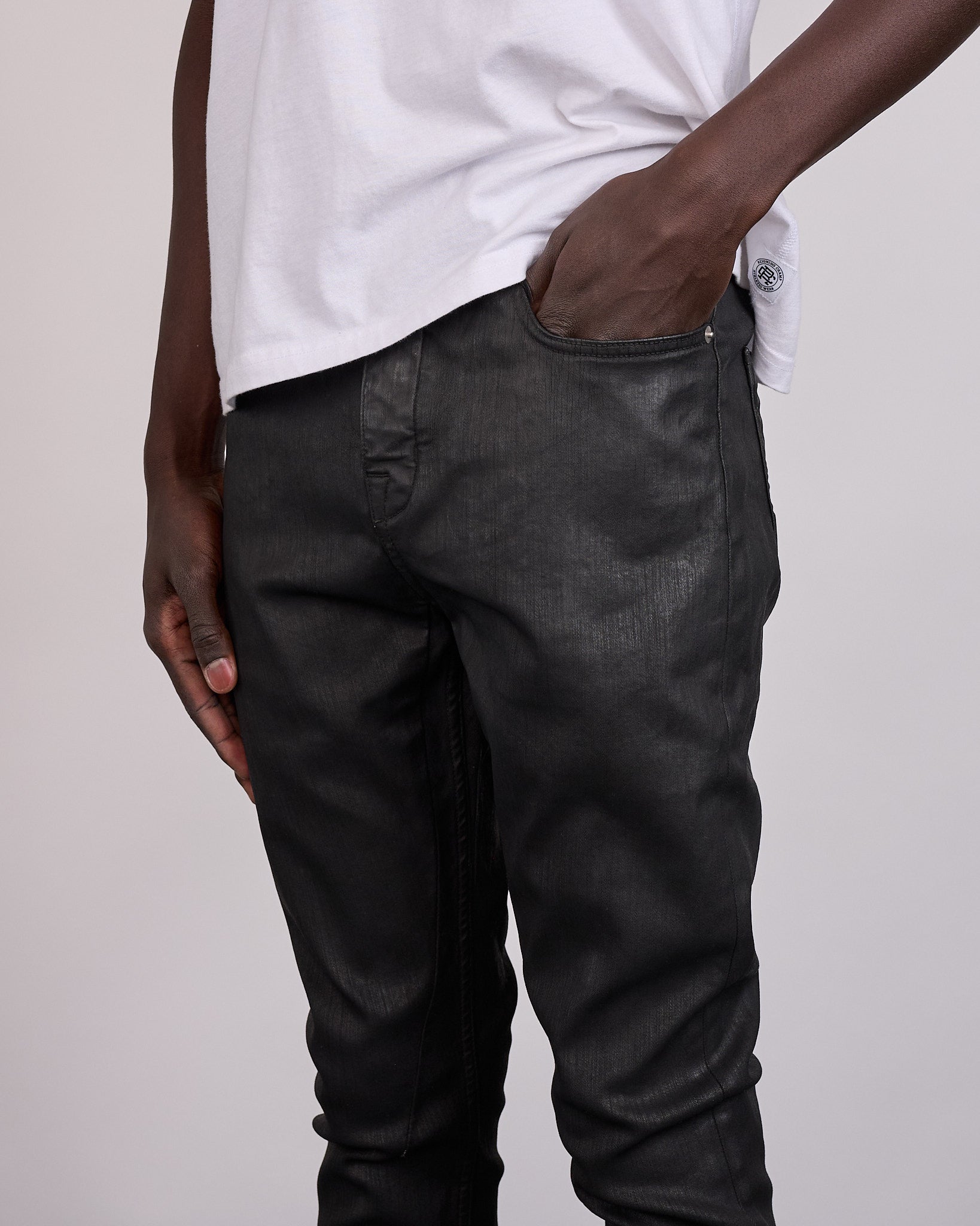 Rick Owens DRKSHDW Detroit Jean Stretch Deep Black Denim – LESS 17