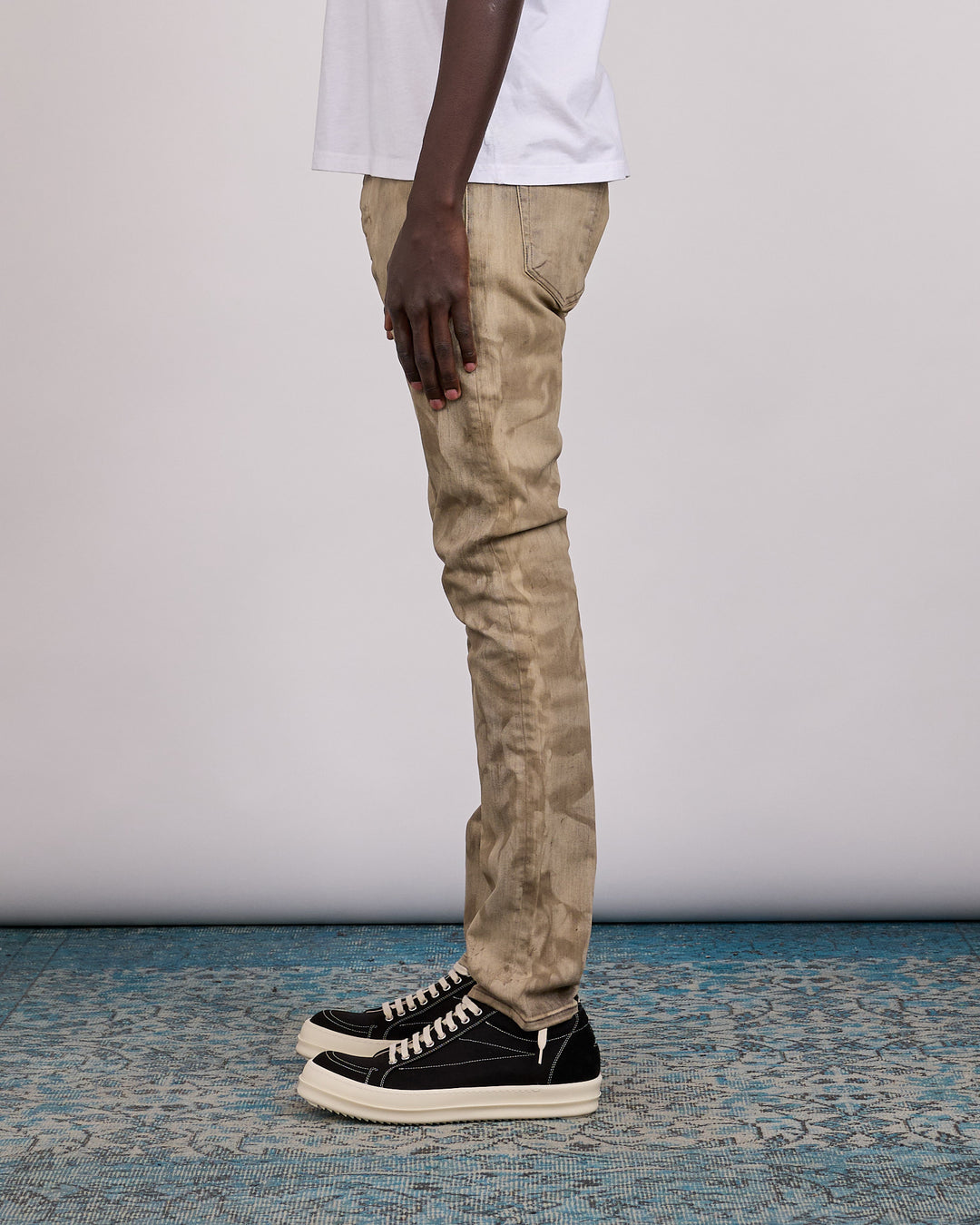 Rick Owens DRKSHDW Detroit Jean Stretch Denim Dust