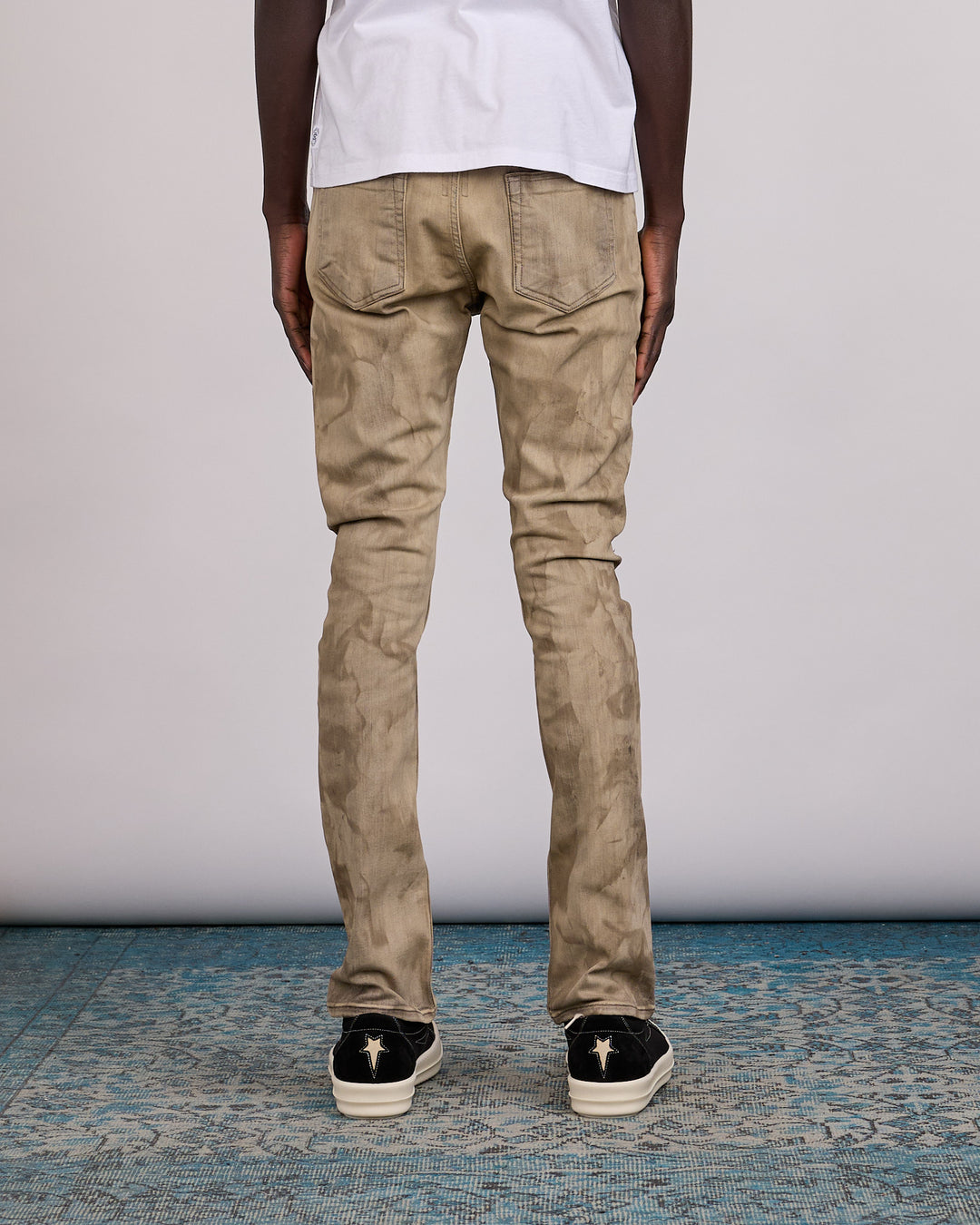 Rick Owens DRKSHDW Detroit Jean Stretch Denim Dust
